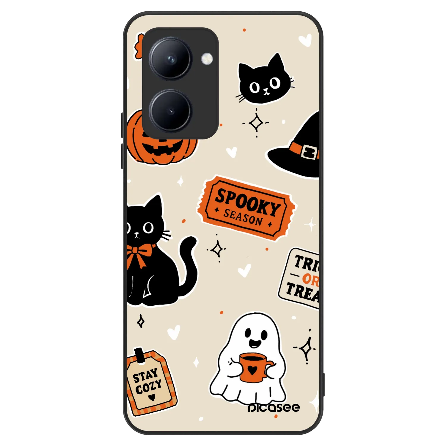 Picasee ULTIMATE CASE pro Realme C33 (2023) - Halloween stickers