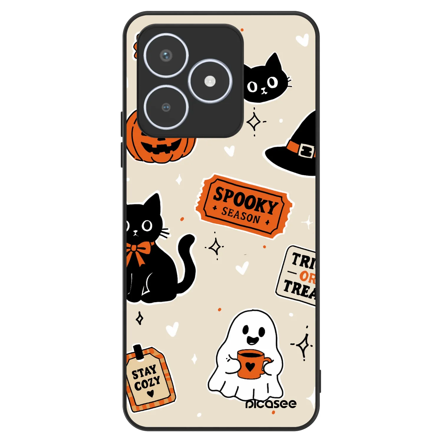 Picasee ULTIMATE CASE pro Realme C53 - Halloween stickers