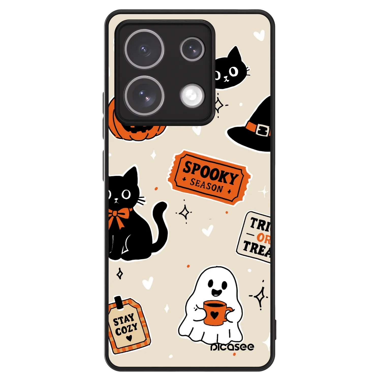 Picasee ULTIMATE CASE pro Xiaomi Redmi Note 13 5G - Halloween stickers