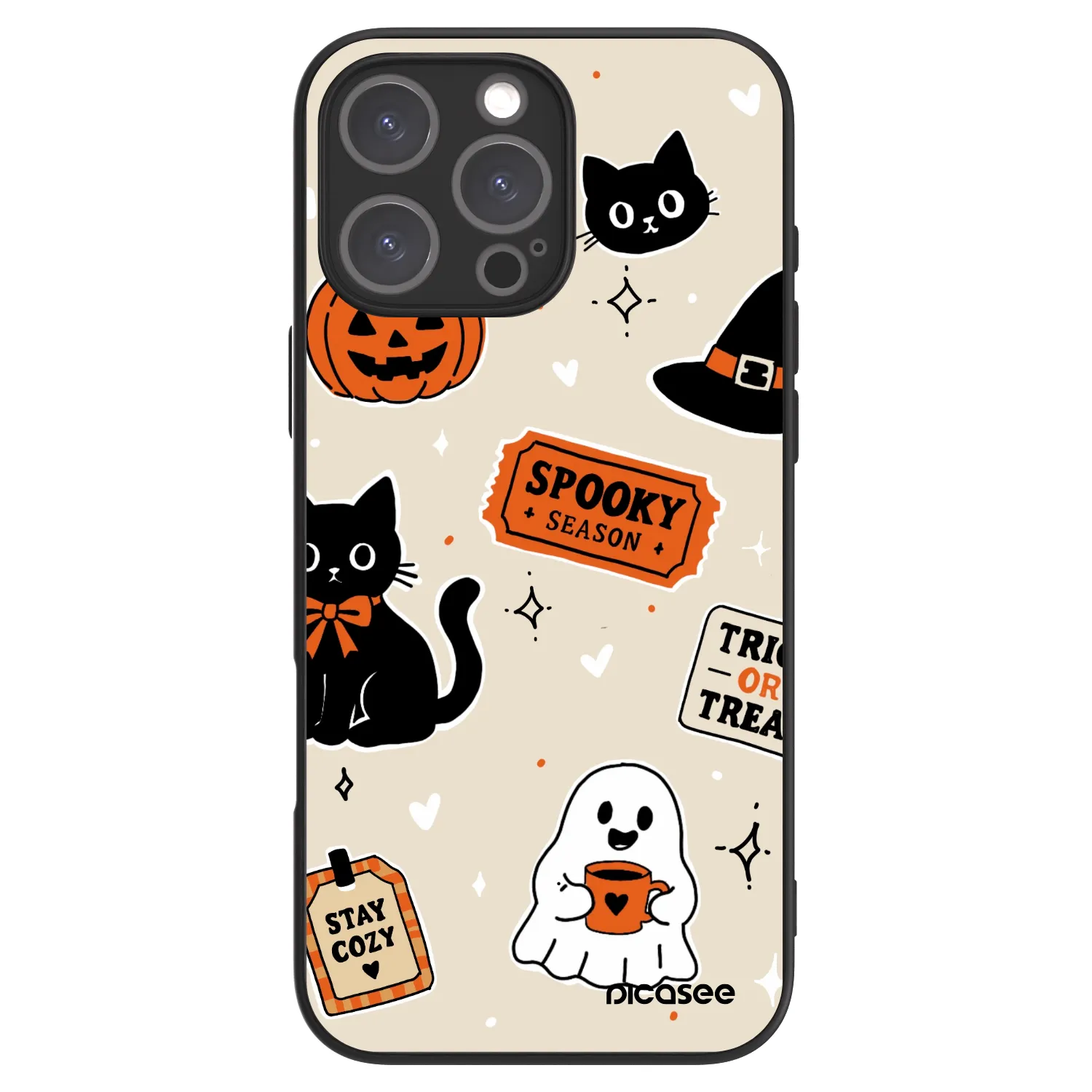 Picasee ULTIMATE CASE pro Apple iPhone 16 Pro Max - Halloween stickers