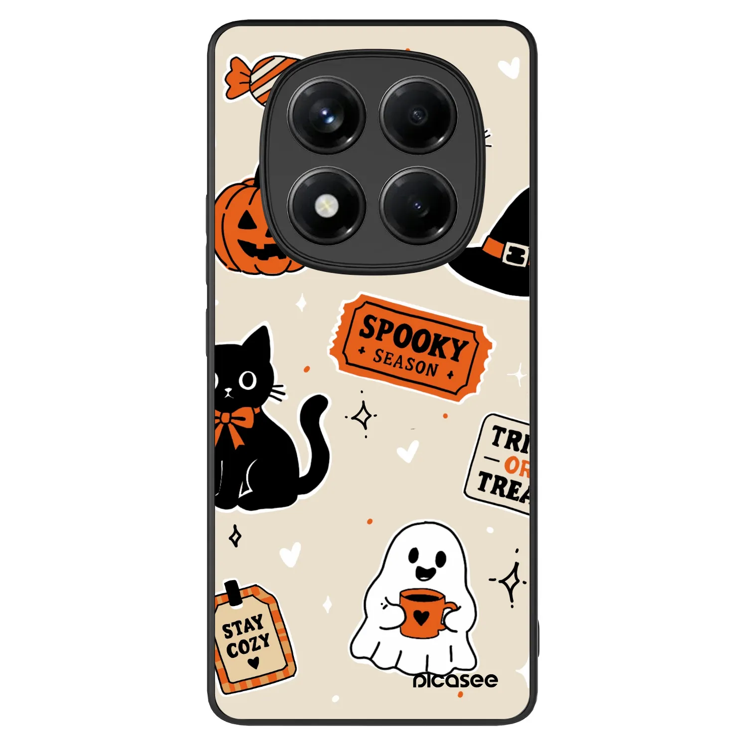 Picasee ULTIMATE CASE pro Xiaomi Redmi Note 14 Pro+ 5G - Halloween stickers