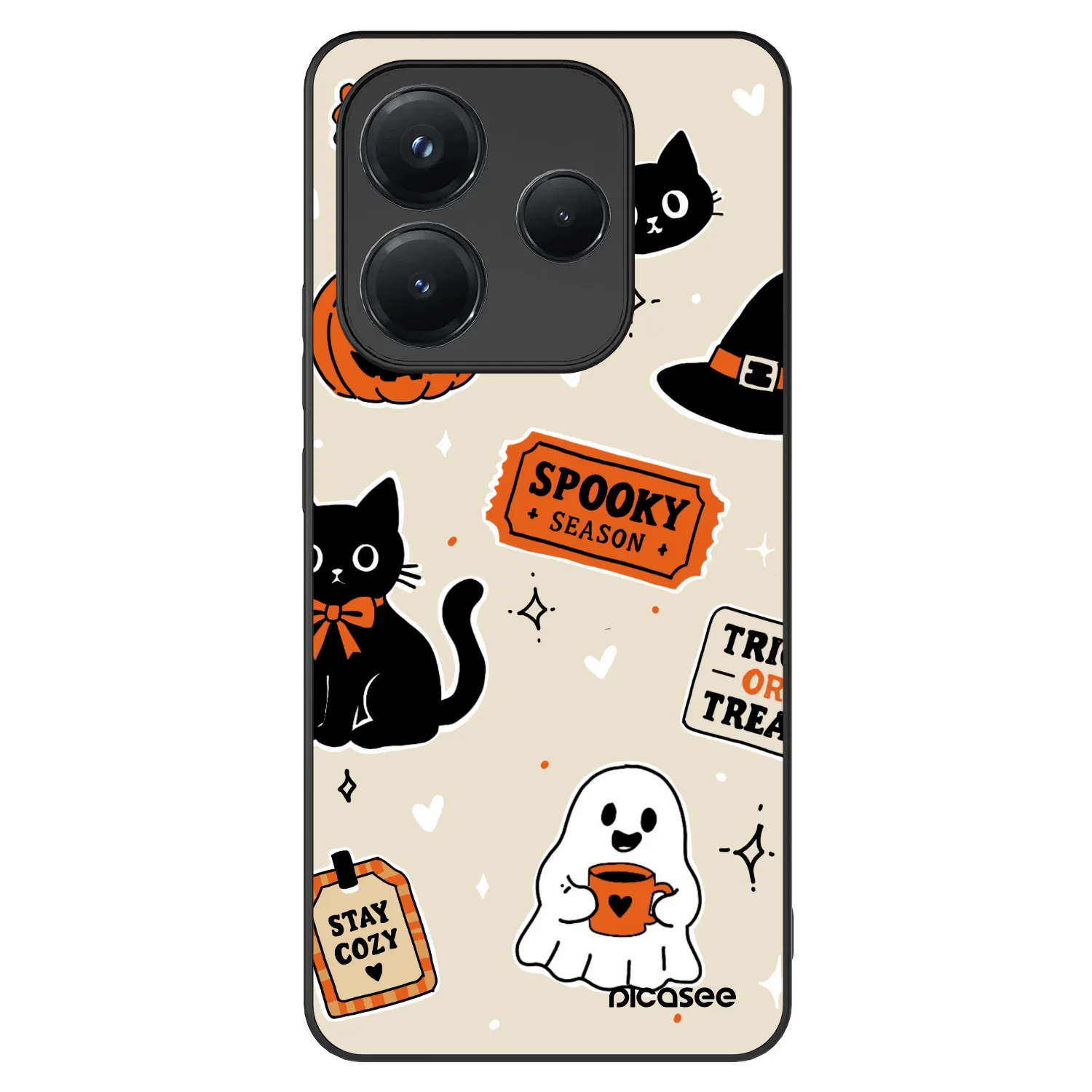 Picasee ULTIMATE CASE pro Xiaomi Redmi Note 14 5G - Halloween stickers