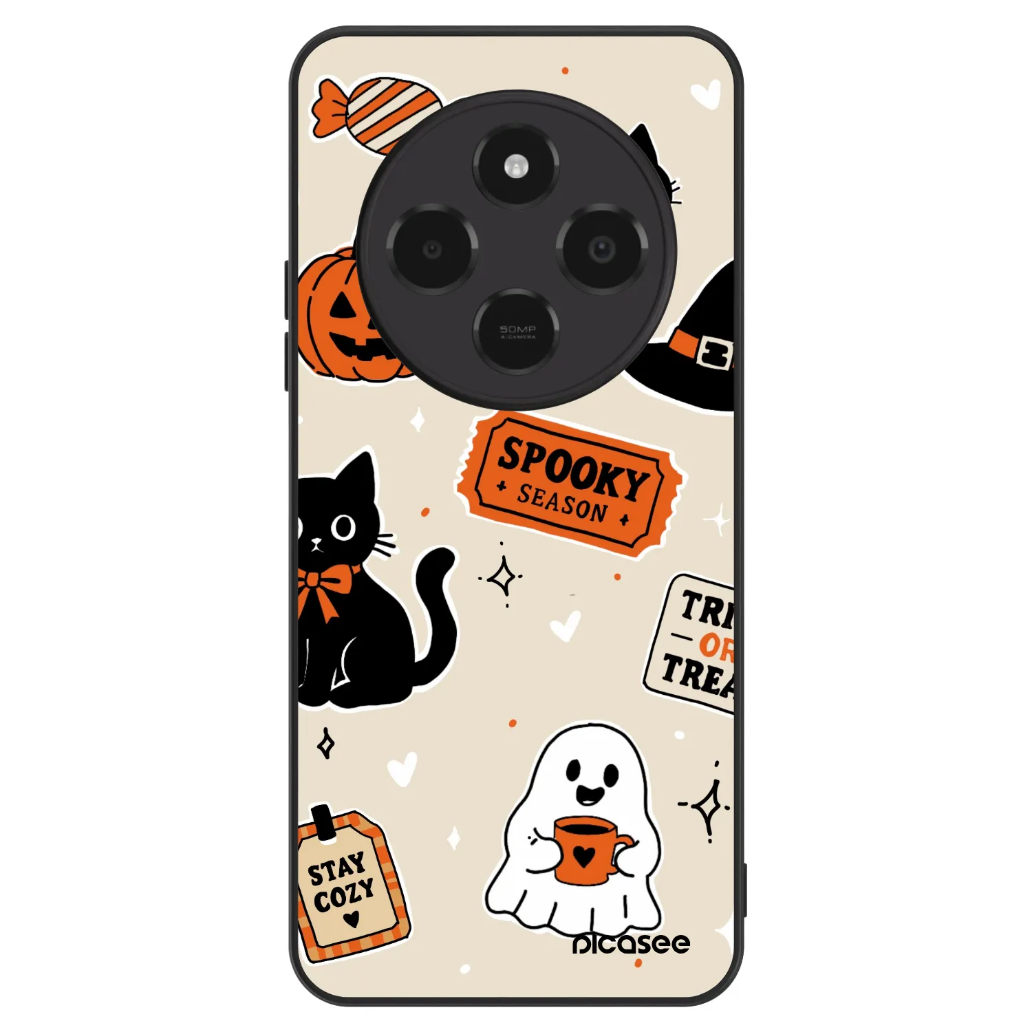 Picasee ULTIMATE CASE pro Xiaomi Poco C75 - Halloween stickers