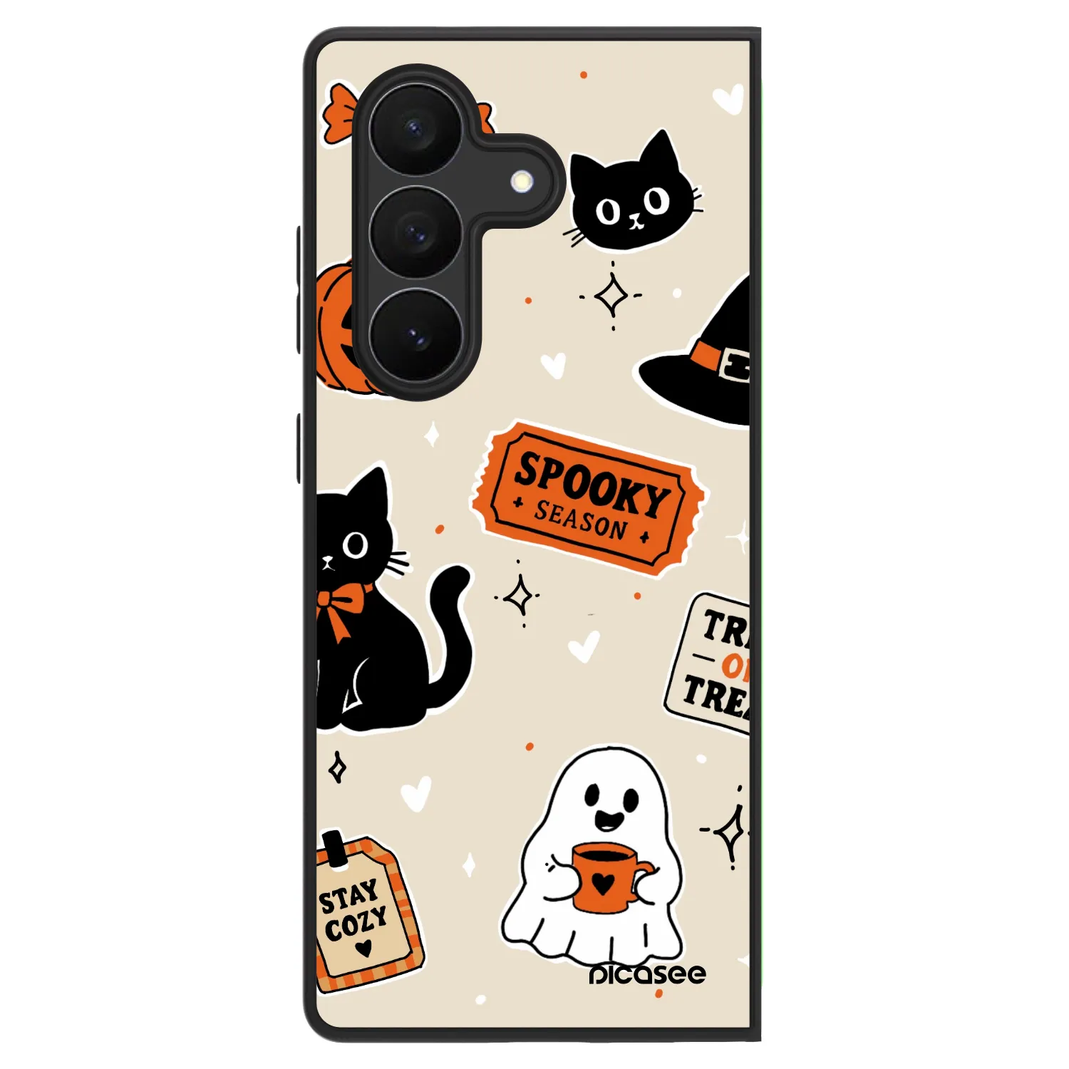 Picasee ULTIMATE CASE pro Samsung Galaxy Z Fold7 5G - Halloween stickers