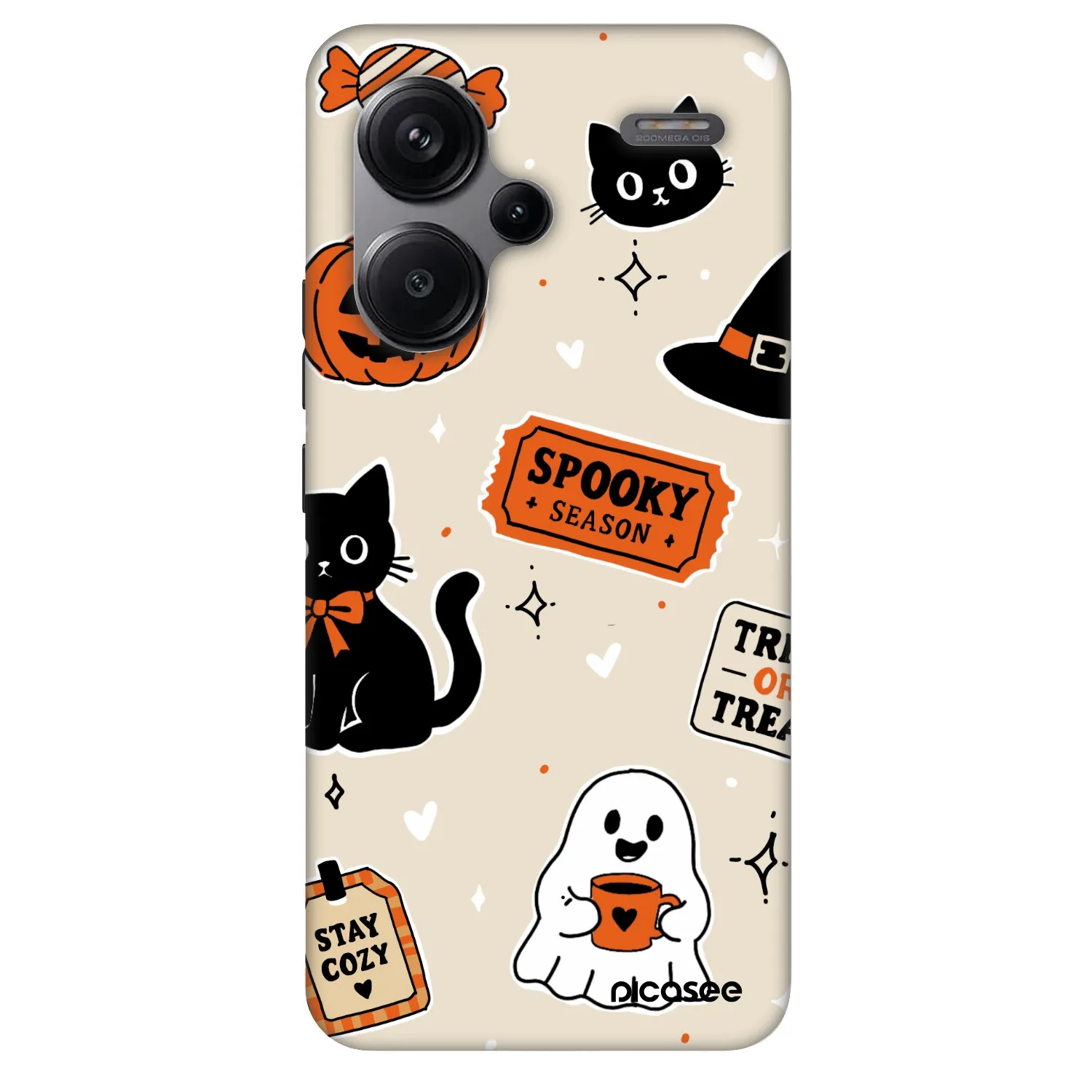 Picasee Fashion Case pro Xiaomi Redmi Note 13 Pro+ 5G - Halloween stickers