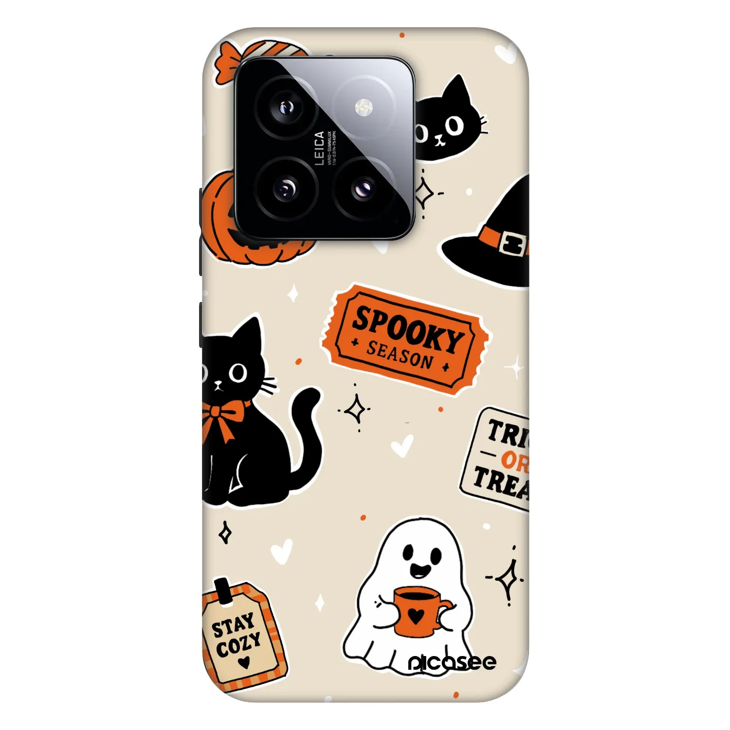 Picasee Fashion Case pro Xiaomi 14 - Halloween stickers