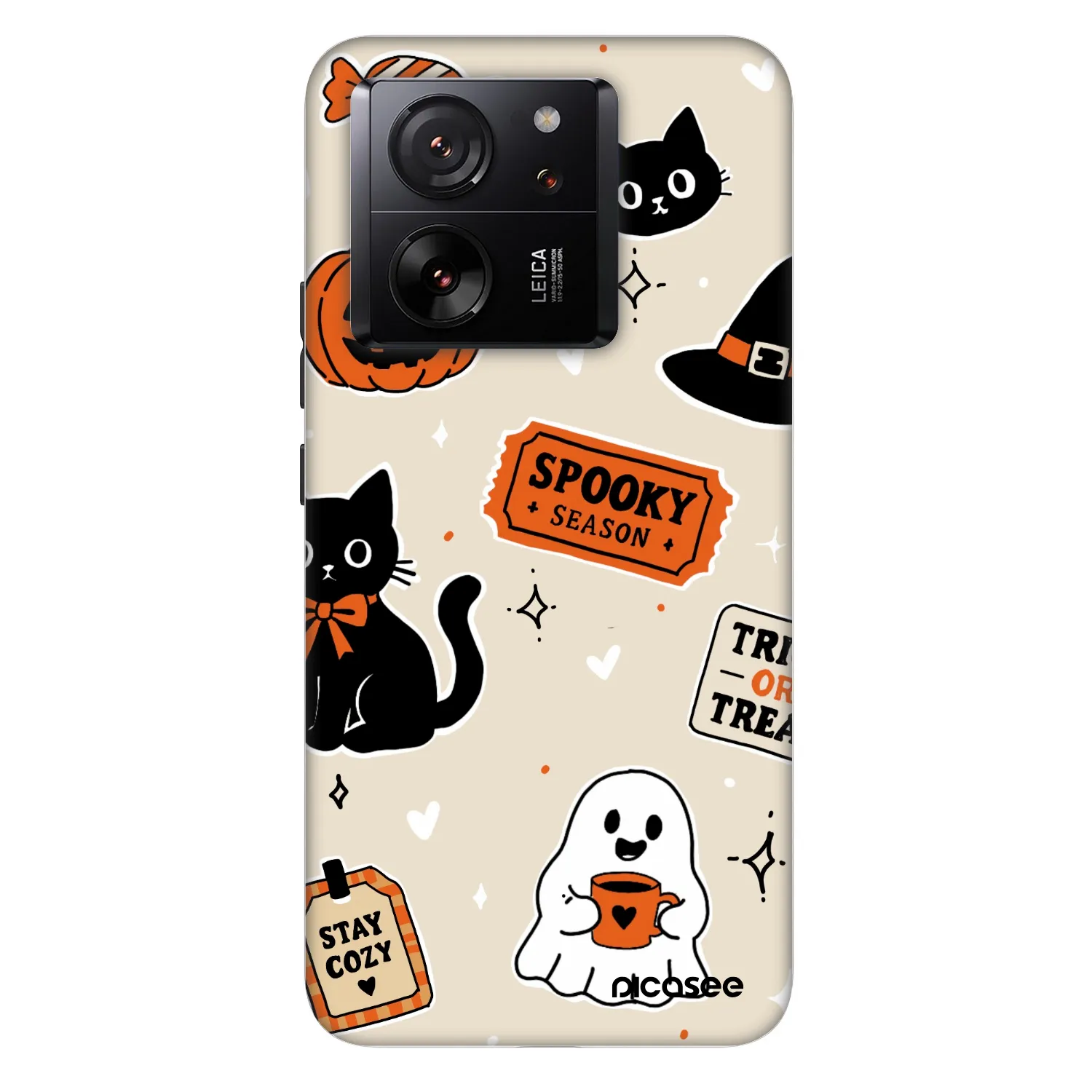 Picasee Fashion Case pro Xiaomi 13T Pro - Halloween stickers