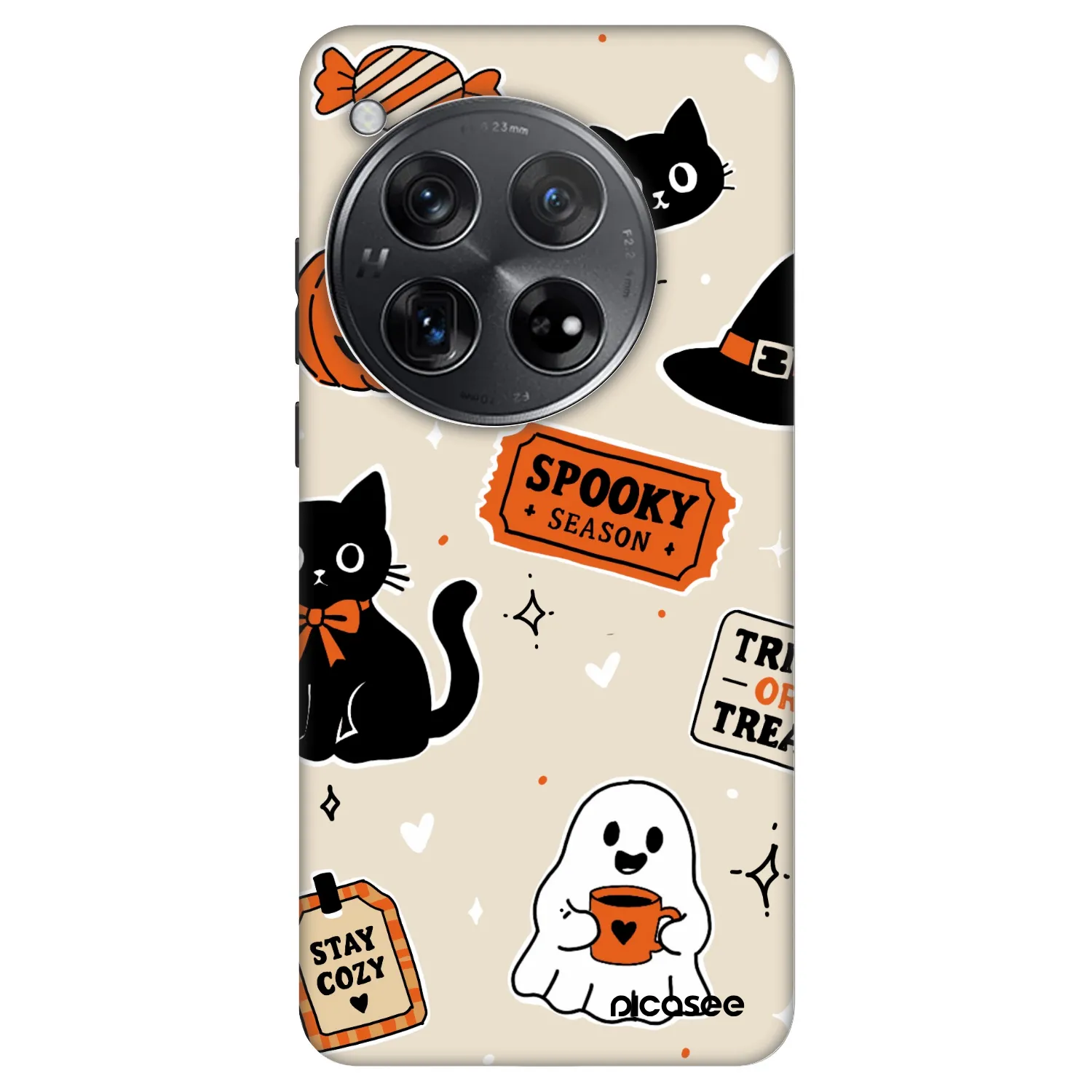 Picasee Fashion Case pro OnePlus 12 5G - Halloween stickers