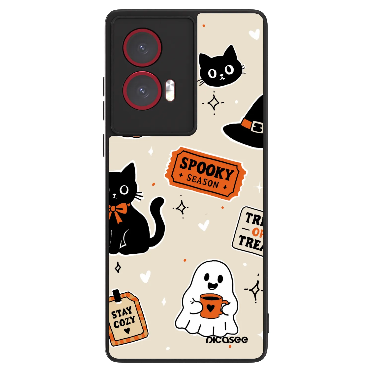Picasee ULTIMATE CASE pro Motorola Edge 50 Fusion - Halloween stickers