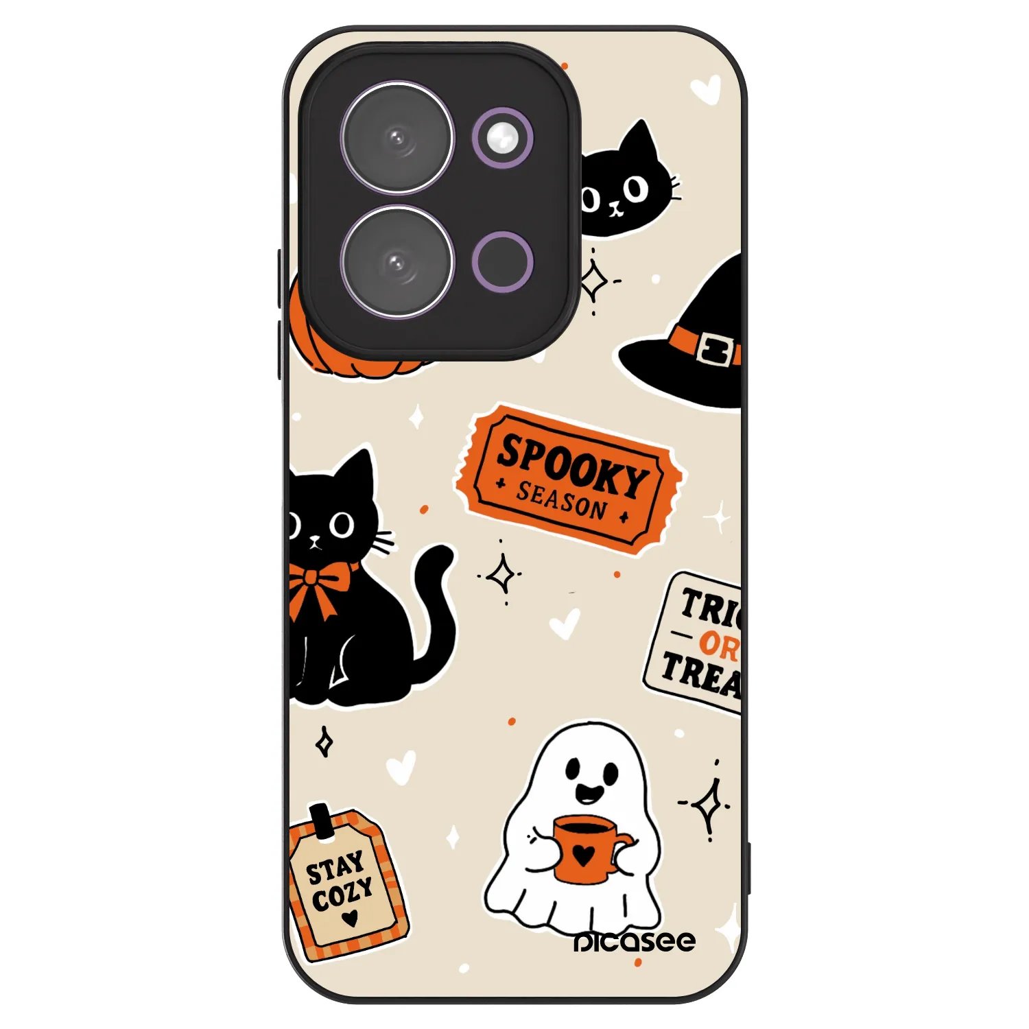 Picasee ULTIMATE CASE pro Xiaomi Redmi 15C 5G - Halloween stickers