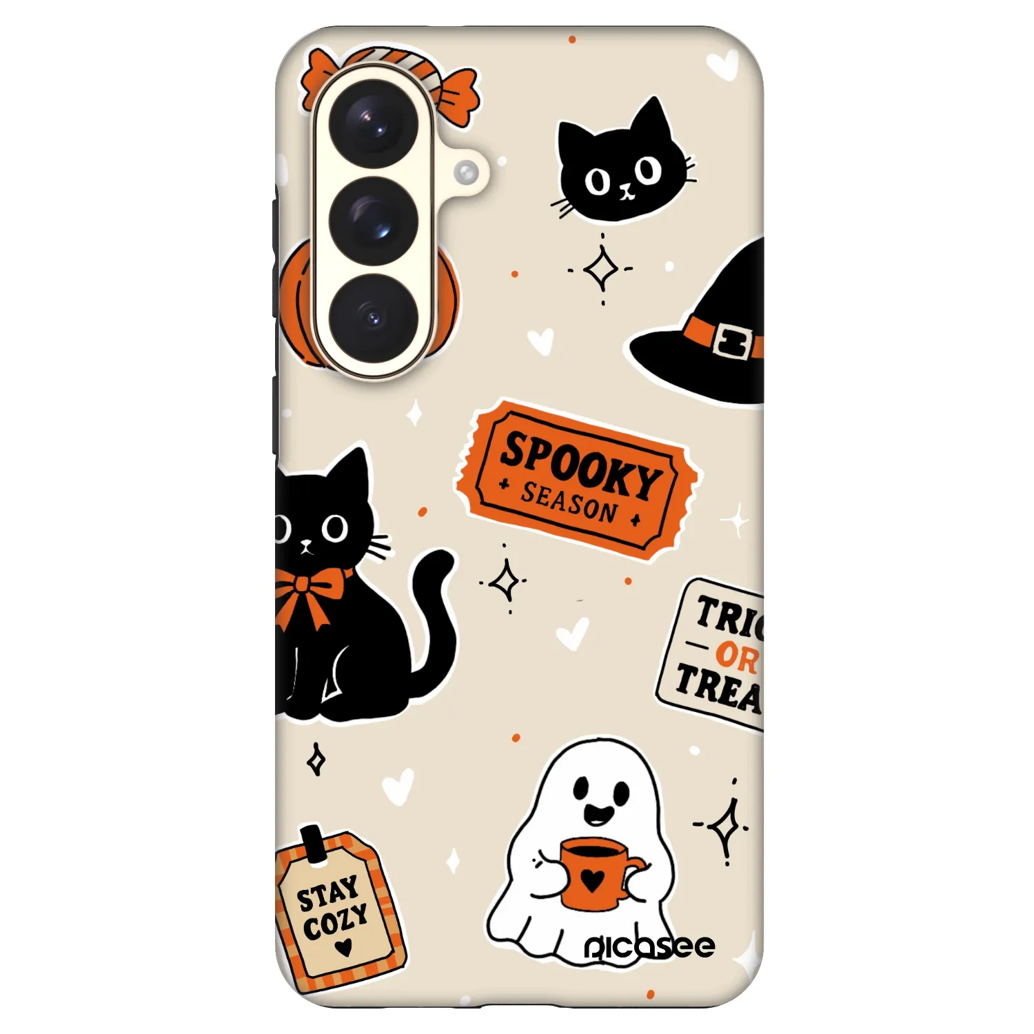 Picasee Fashion Case PowerShare pro Samsung Galaxy S26+ - Halloween stickers
