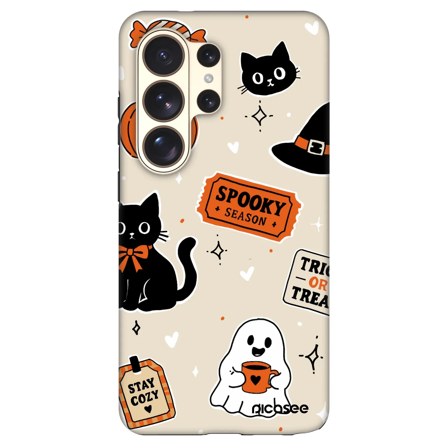 Picasee Fashion Case PowerShare pro Samsung Galaxy S26 Ultra - Halloween stickers
