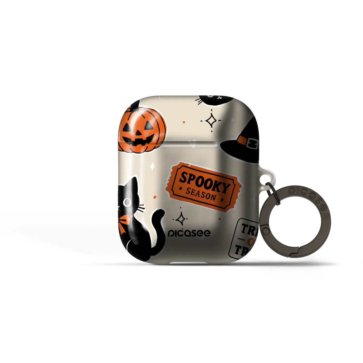 Picasee Obal pro Apple AirPods 2 - Halloween stickers