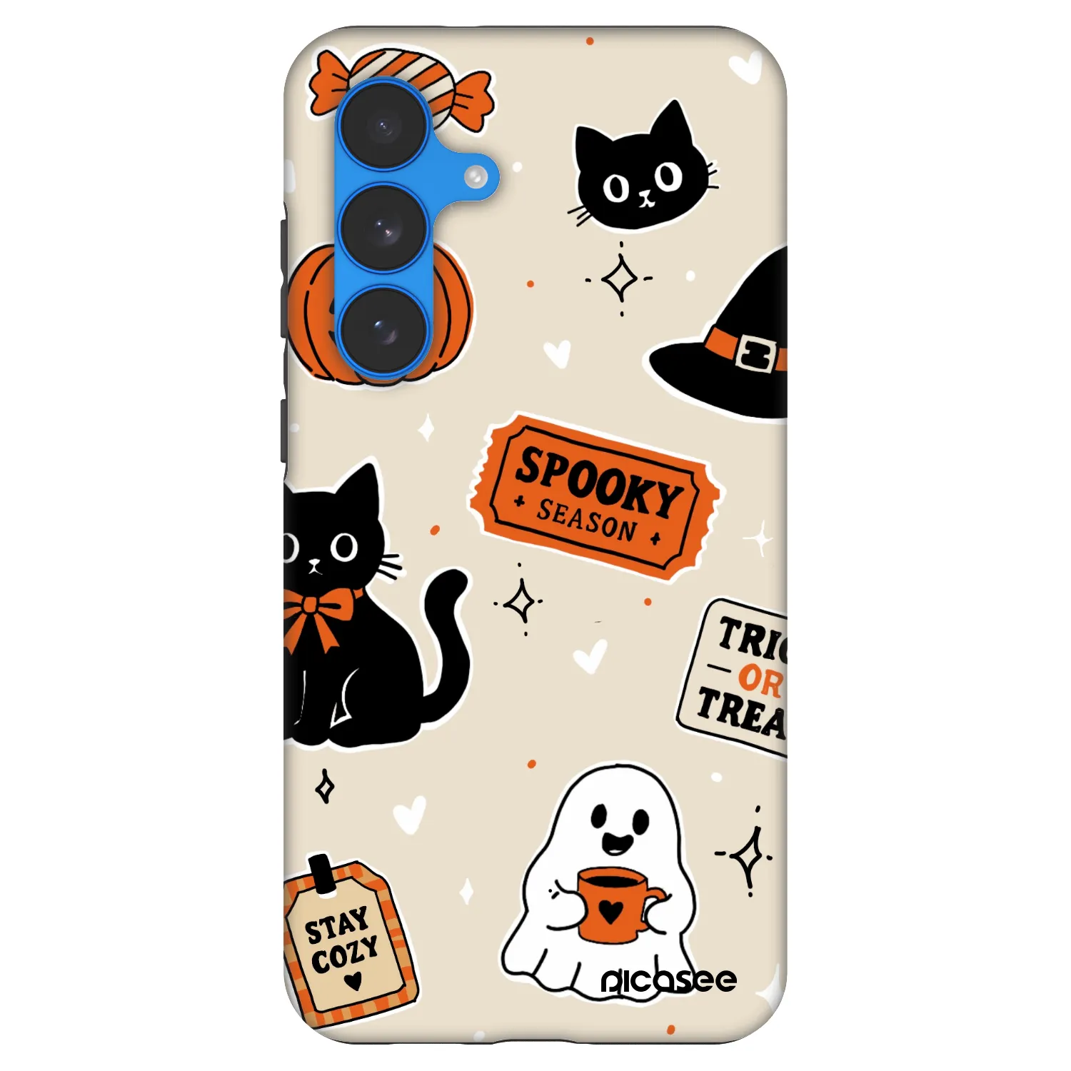 Picasee Fashion Case pro Samsung Galaxy S25 FE 5G - Halloween stickers