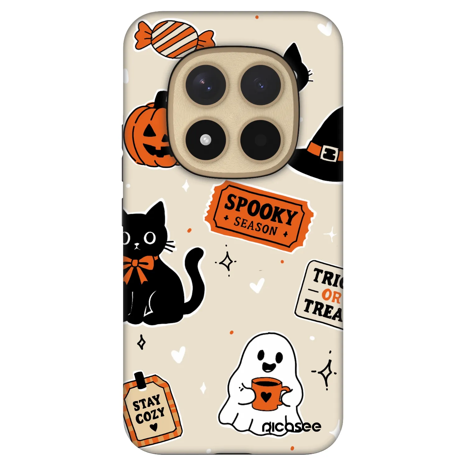 Picasee Fashion Case pro Xiaomi Redmi Note 15 Pro+ - Halloween stickers