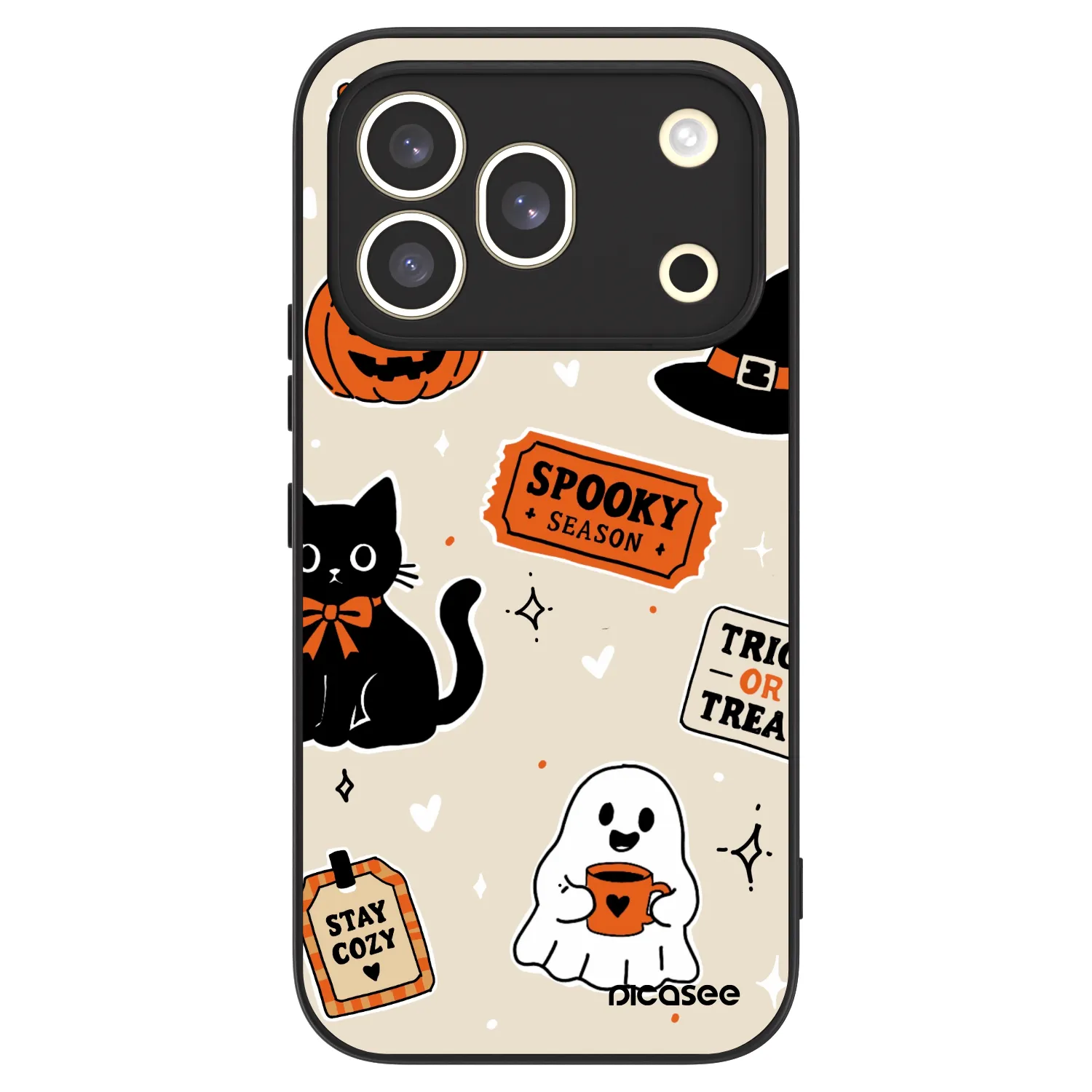 Picasee ULTIMATE CASE pro Honor 600 Pro - Halloween stickers