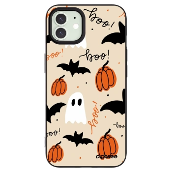 Picasee silikonový černý obal pro Apple iPhone 12 - Halloween 26