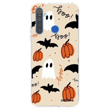 Picasee silikonový průhledný obal pro Realme 5 - Halloween 26