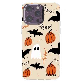 Picasee silikonový průhledný obal pro Apple iPhone 14 Pro Max - Halloween 26