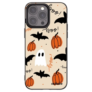 Picasee silikonový černý obal pro Apple iPhone 15 Pro Max - Halloween 26