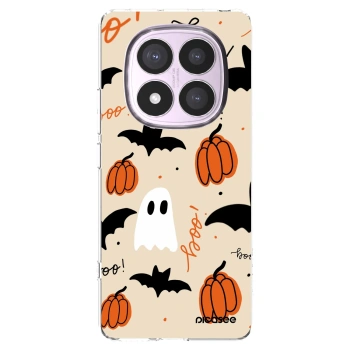 Picasee silikonový průhledný obal pro Xiaomi Redmi Note 14 Pro 5G - Halloween 26