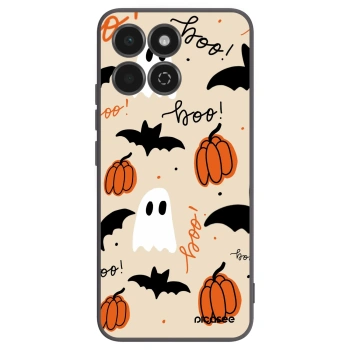 Picasee silikonový černý obal pro Honor 200 Smart 5G - Halloween 26