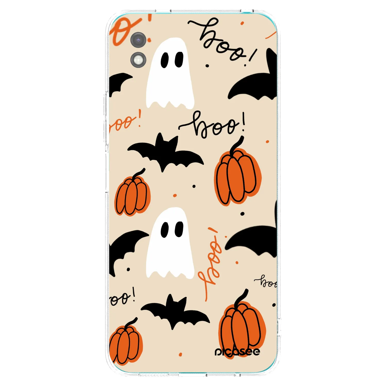 Picasee silikonový černý obal pro Xiaomi Redmi 9A - Halloween 26