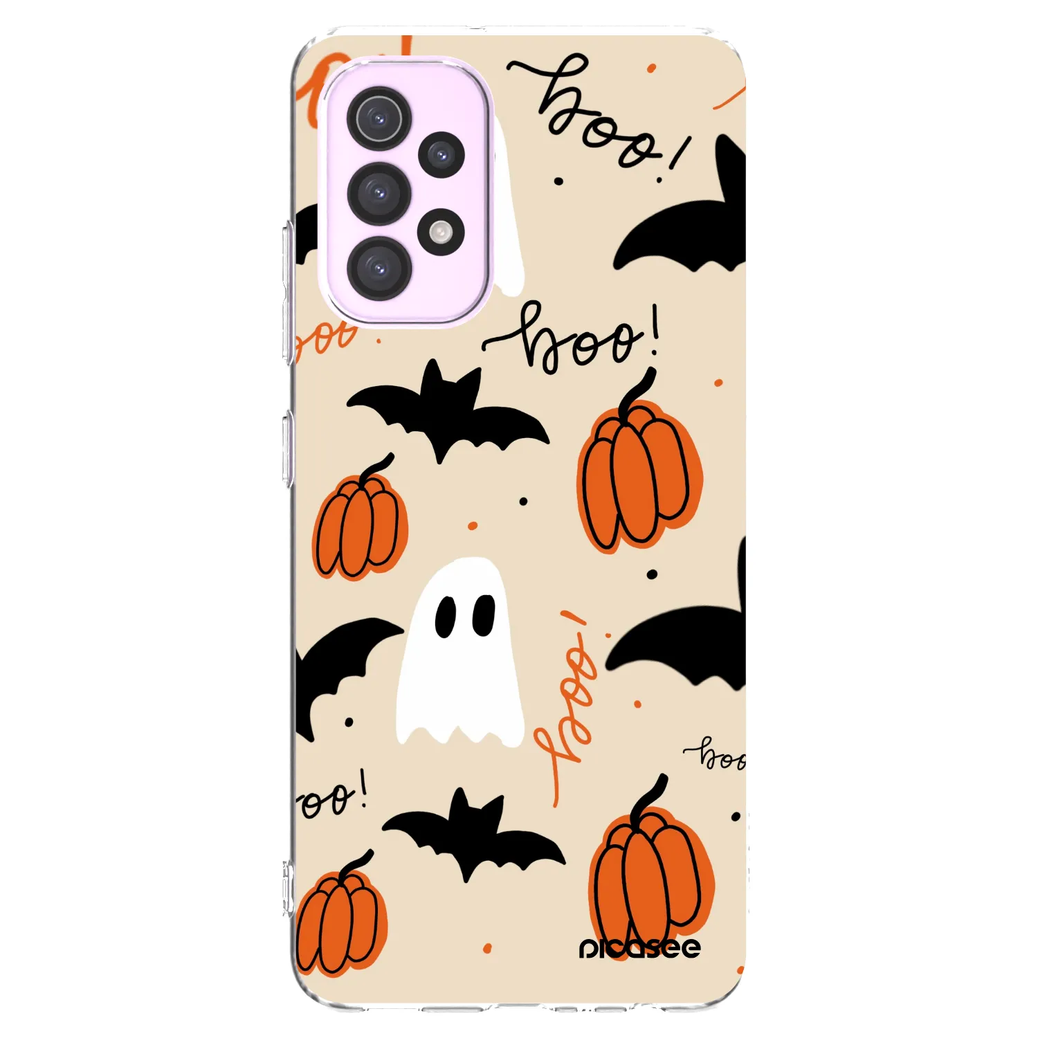 Picasee silikonový průhledný obal pro Samsung Galaxy A32 5G A326B - Halloween 26