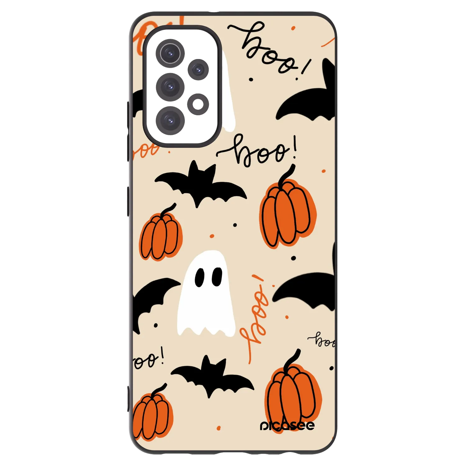 Picasee silikonový černý obal pro Samsung Galaxy A32 5G A326B - Halloween 26