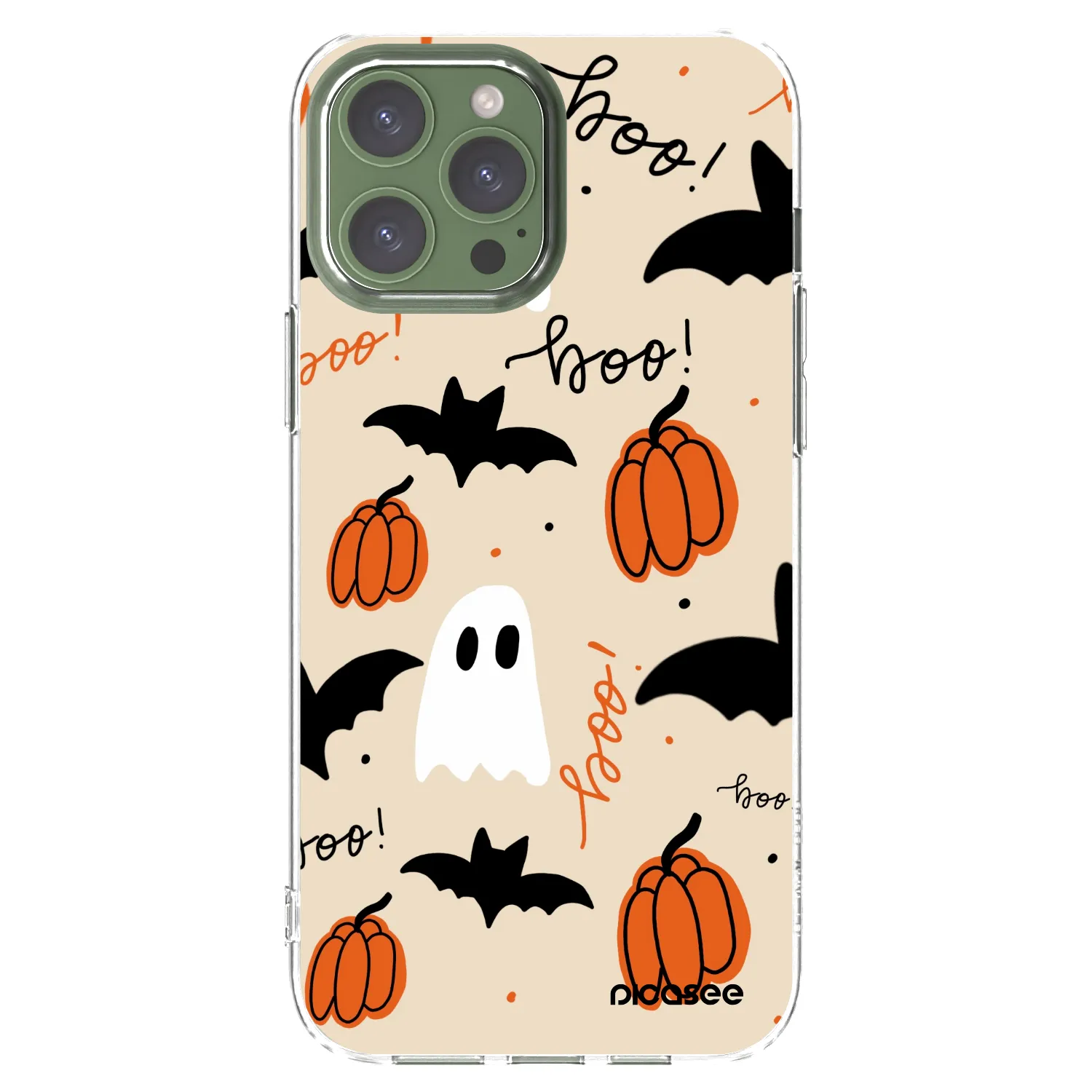 Picasee silikonový průhledný obal pro Apple iPhone 13 Pro Max - Halloween 26