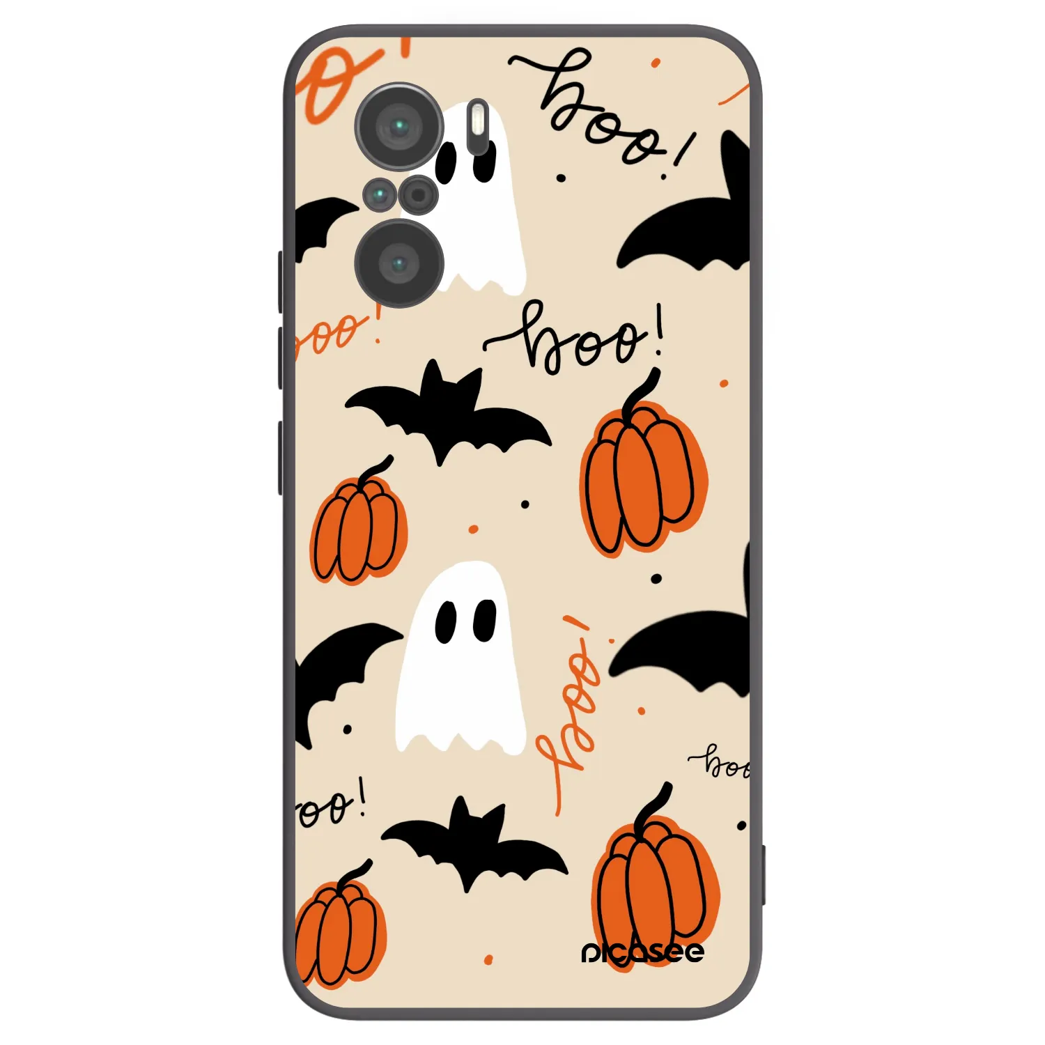 Picasee silikonový černý obal pro Xiaomi Poco F3 - Halloween 26