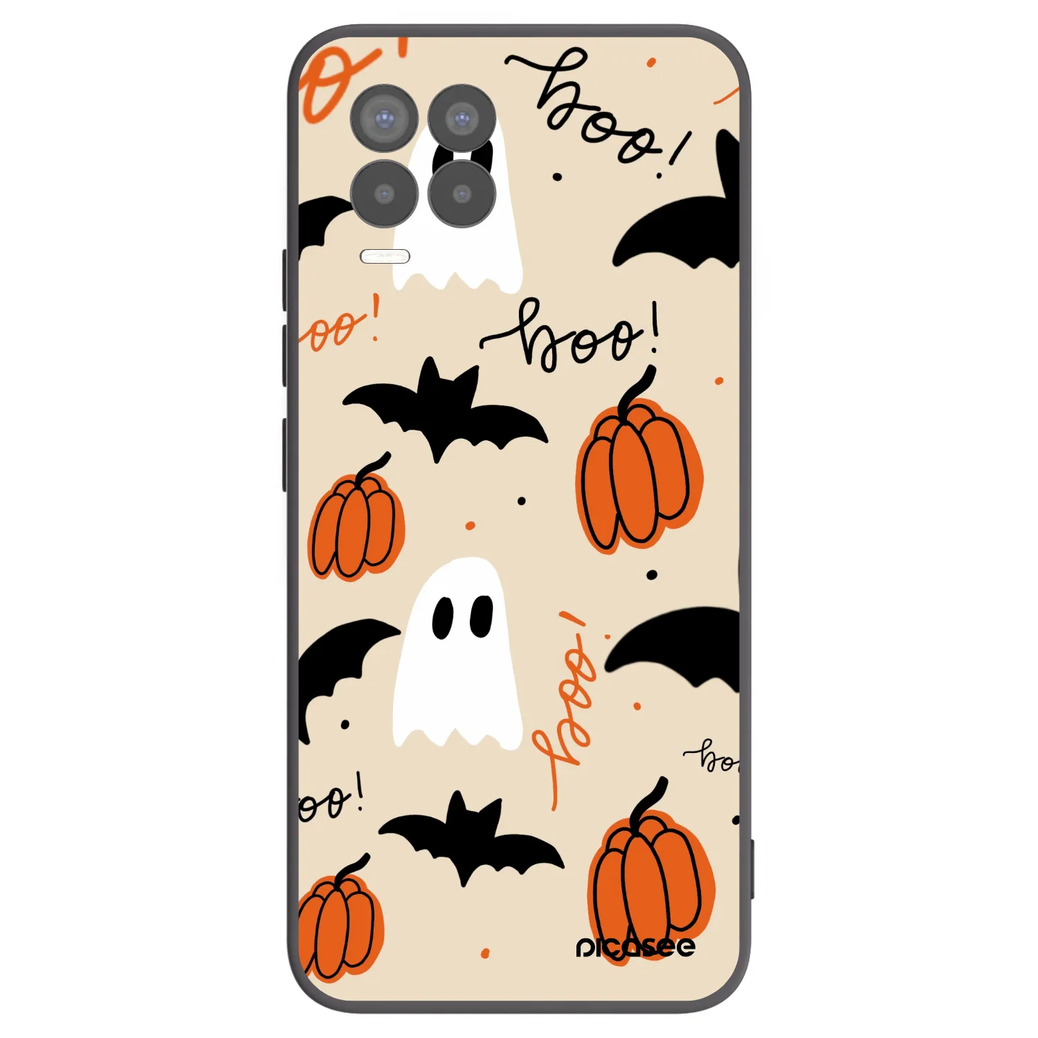 Picasee silikonový černý obal pro Realme 8 Pro - Halloween 26