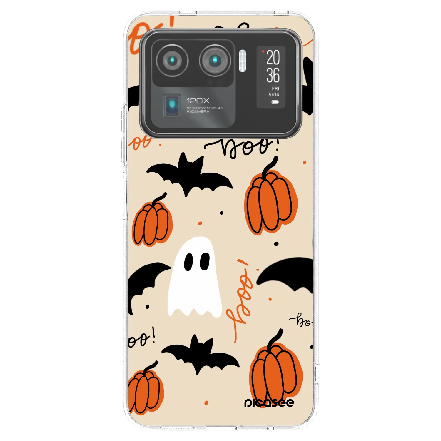 Picasee silikonový průhledný obal pro Xiaomi Mi 11 Ultra - Halloween 26