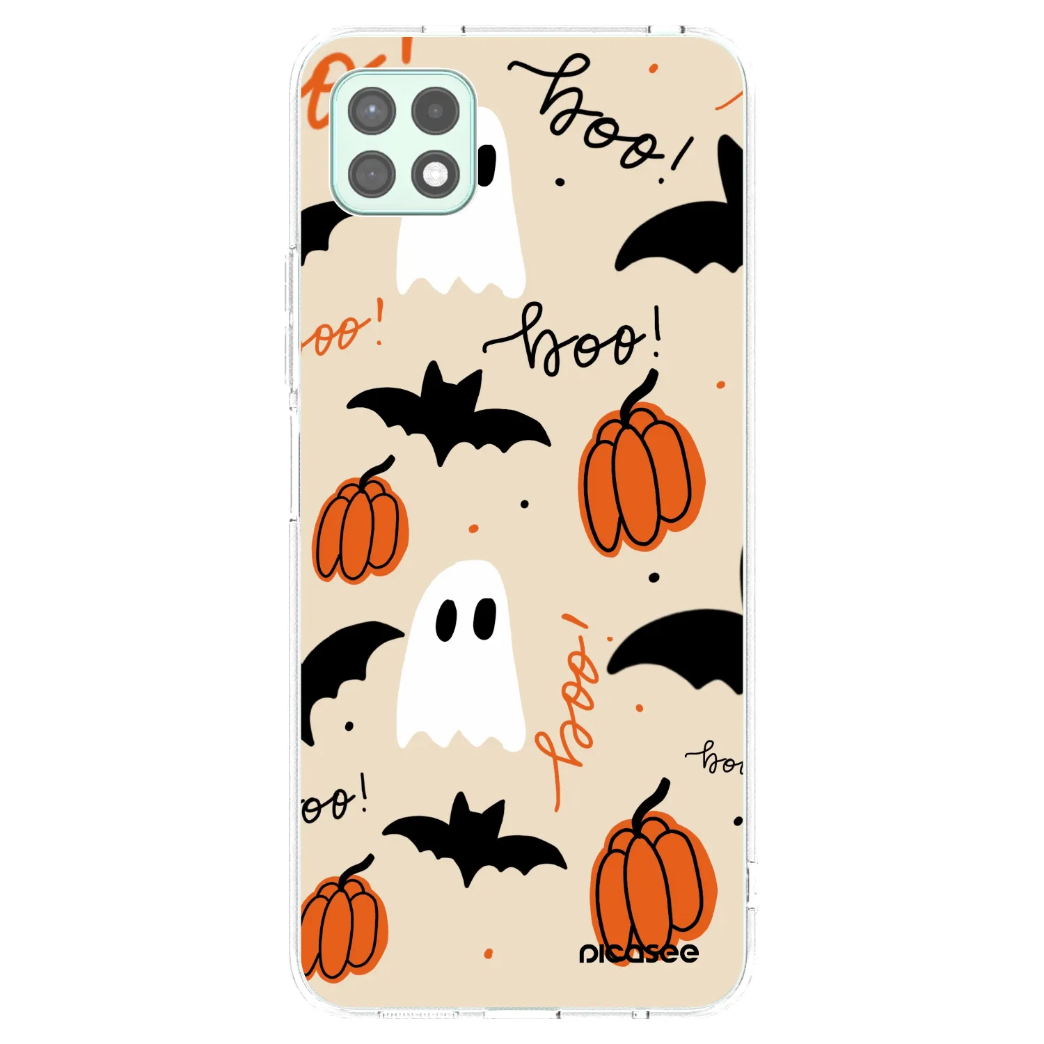 Picasee silikonový průhledný obal pro Samsung Galaxy A22 A226B 5G - Halloween 26