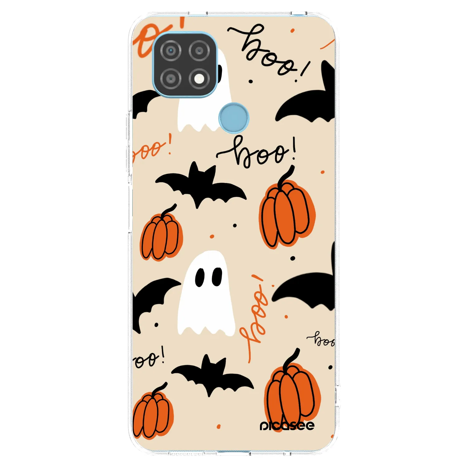 Picasee silikonový průhledný obal pro Realme C21 - Halloween 26