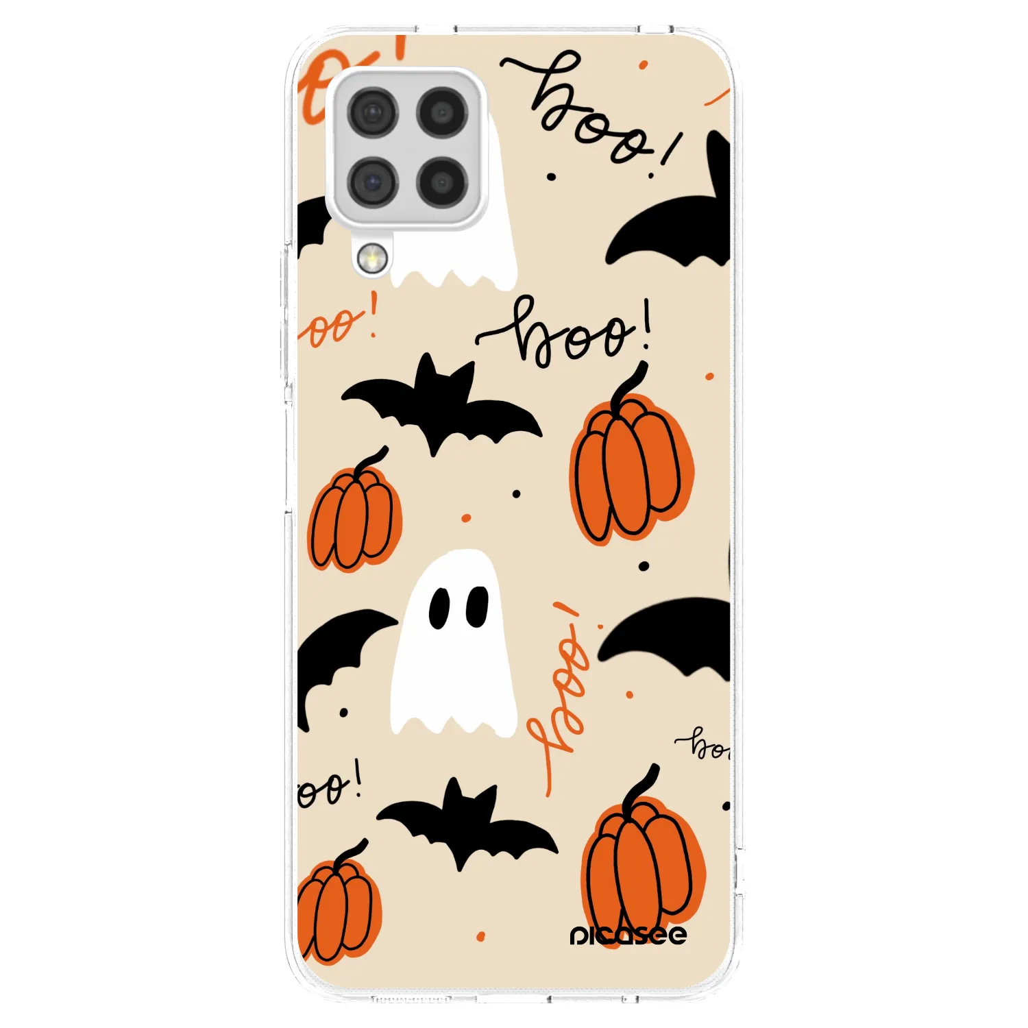 Picasee silikonový průhledný obal pro Samsung Galaxy A22 A225F 4G - Halloween 26