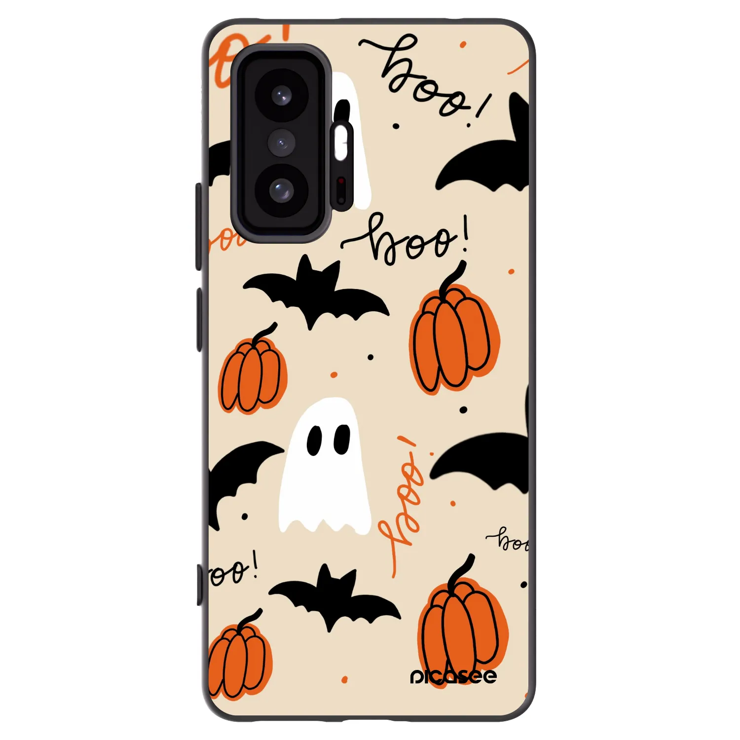 Picasee silikonový černý obal pro Xiaomi 11T Pro - Halloween 26