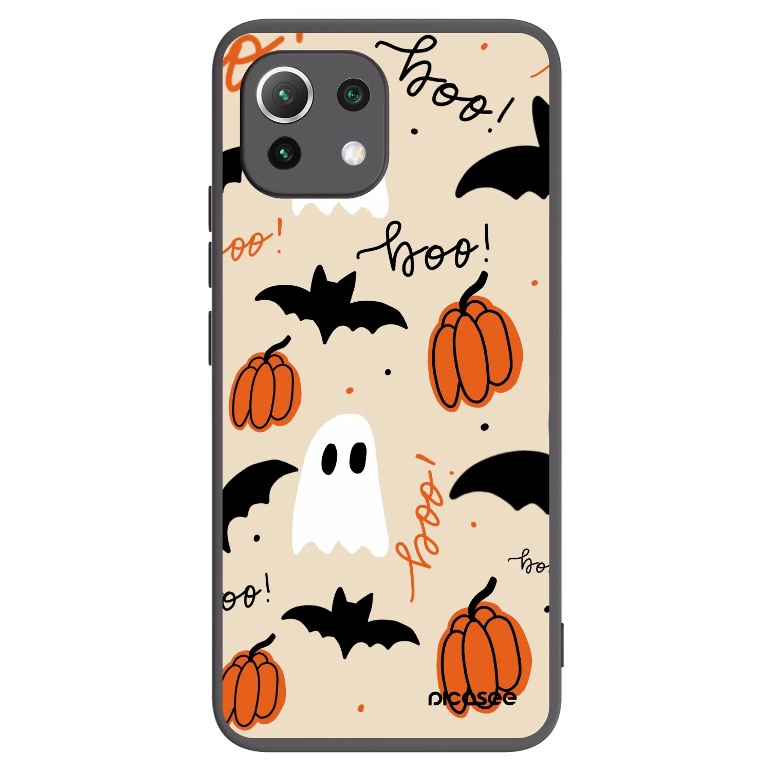 Picasee silikonový černý obal pro Xiaomi 11 Lite 5G NE - Halloween 26