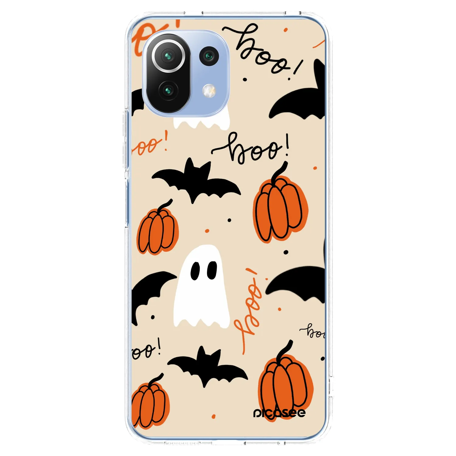 Picasee silikonový průhledný obal pro Xiaomi 11 Lite 5G NE - Halloween 26