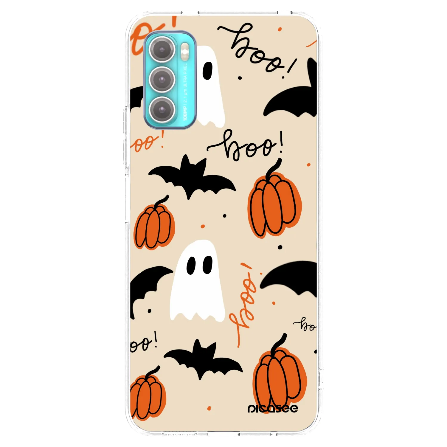Picasee silikonový průhledný obal pro Motorola Moto G60 - Halloween 26