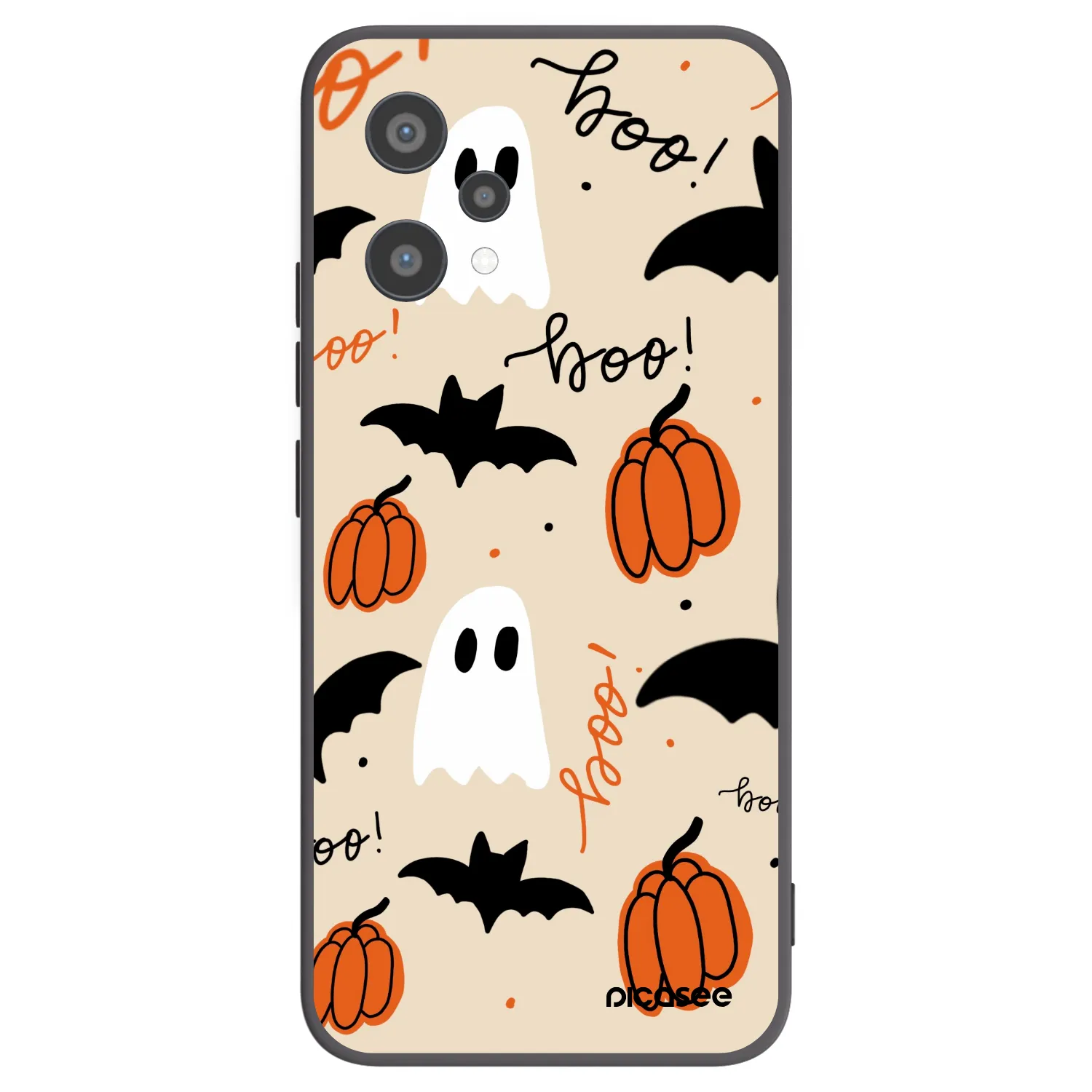Picasee silikonový černý obal pro Realme 9 Pro 5G - Halloween 26