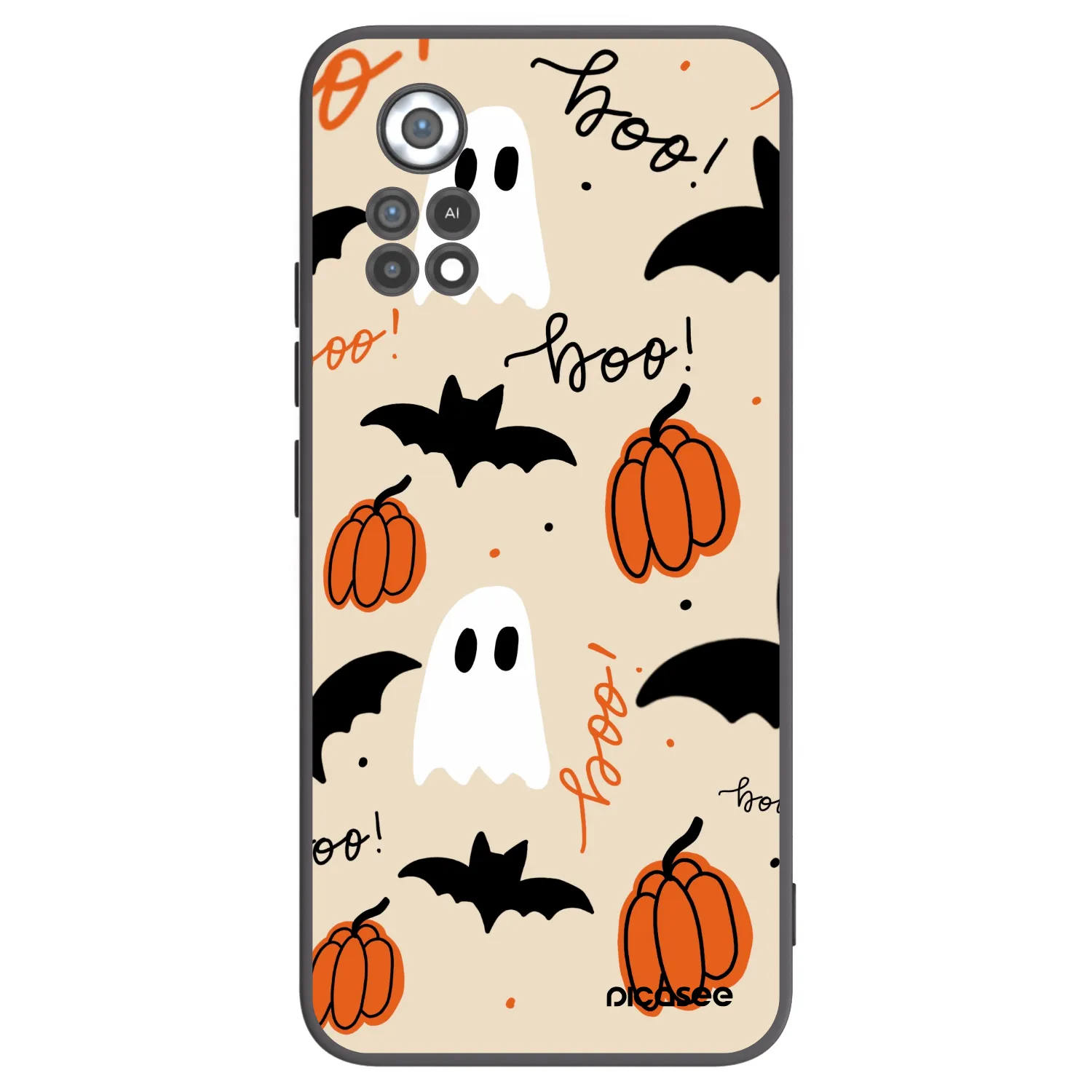 Picasee silikonový černý obal pro Xiaomi Poco X4 Pro 5G - Halloween 26