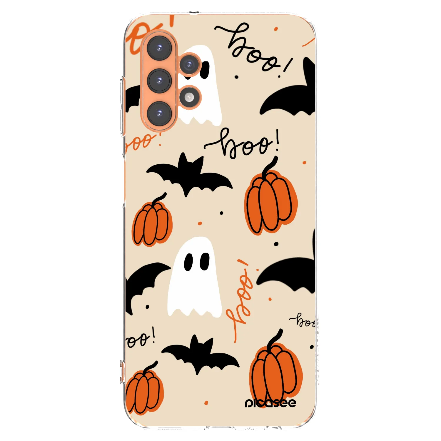 Picasee silikonový průhledný obal pro Samsung Galaxy A13 4G A135 - Halloween 26