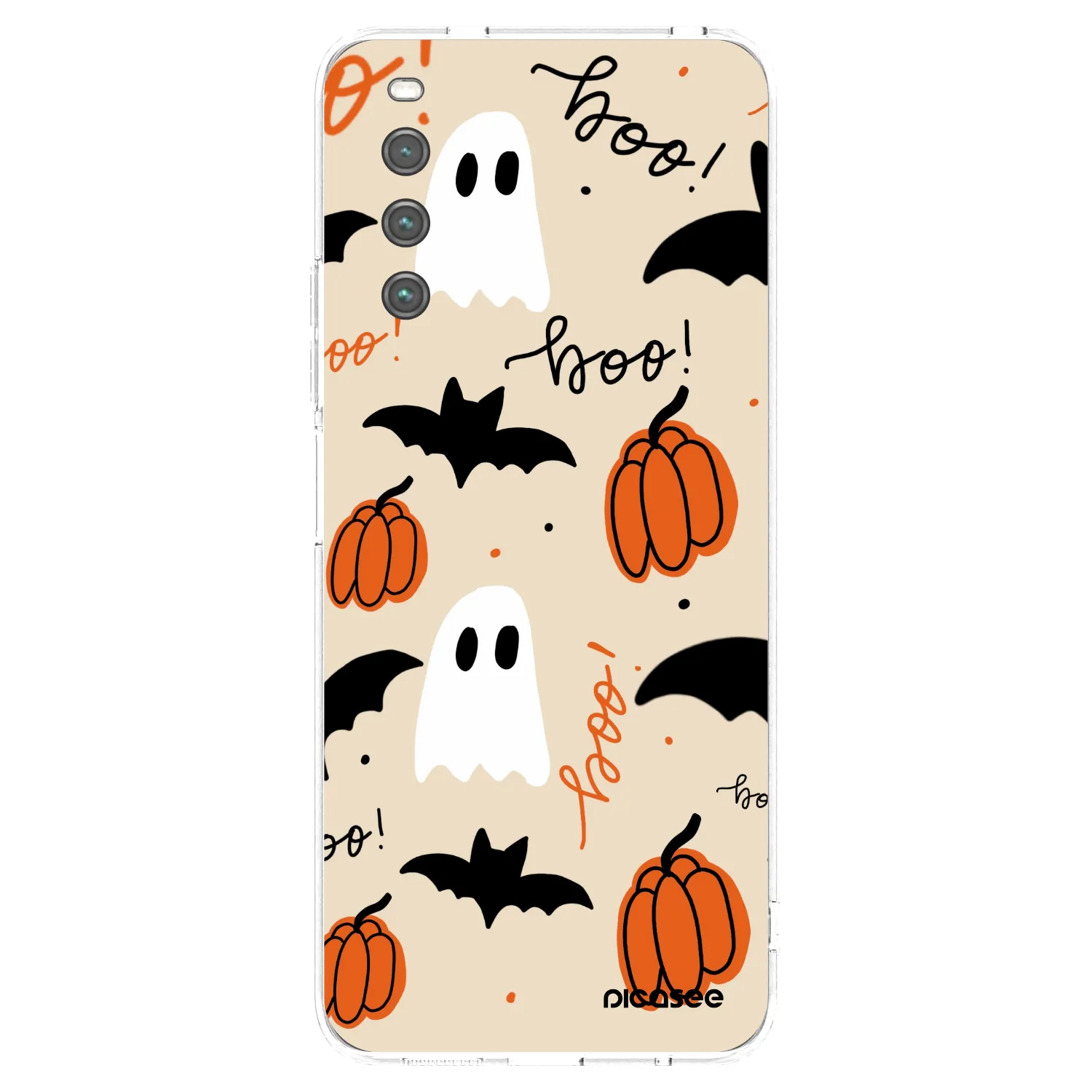 Picasee silikonový průhledný obal pro Sony Xperia 10 IV 5G - Halloween 26