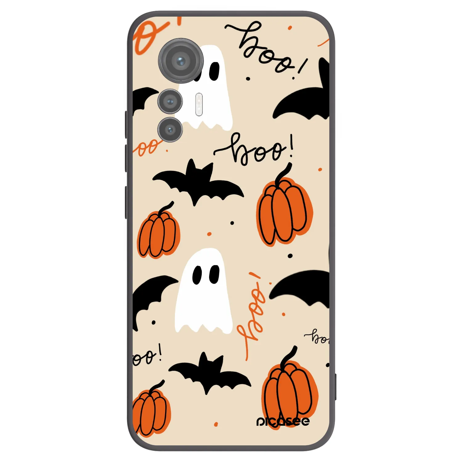 Picasee silikonový černý obal pro Xiaomi 12 Lite - Halloween 26