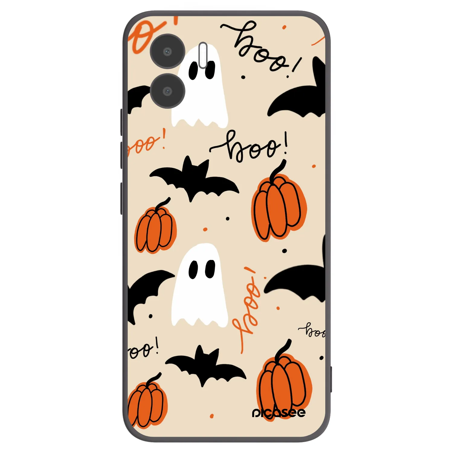 Picasee silikonový černý obal pro Xiaomi Redmi A1 - Halloween 26