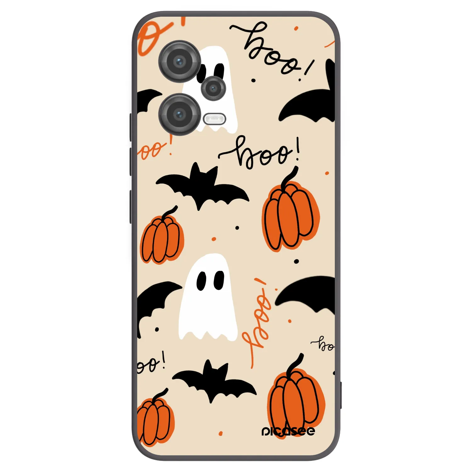 Picasee silikonový černý obal pro Xiaomi Poco X5 - Halloween 26