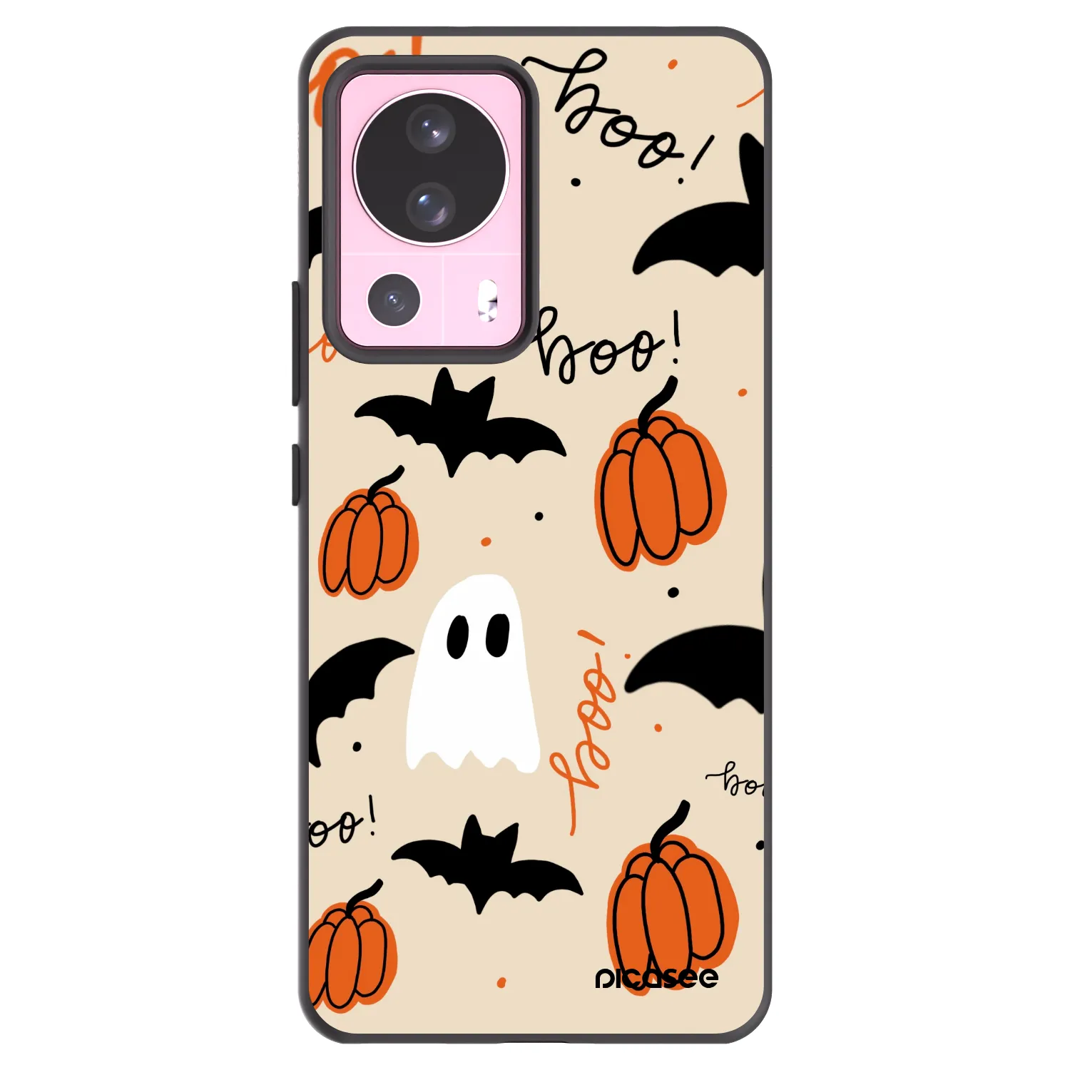 Picasee silikonový černý obal pro Xiaomi 13 Lite - Halloween 26