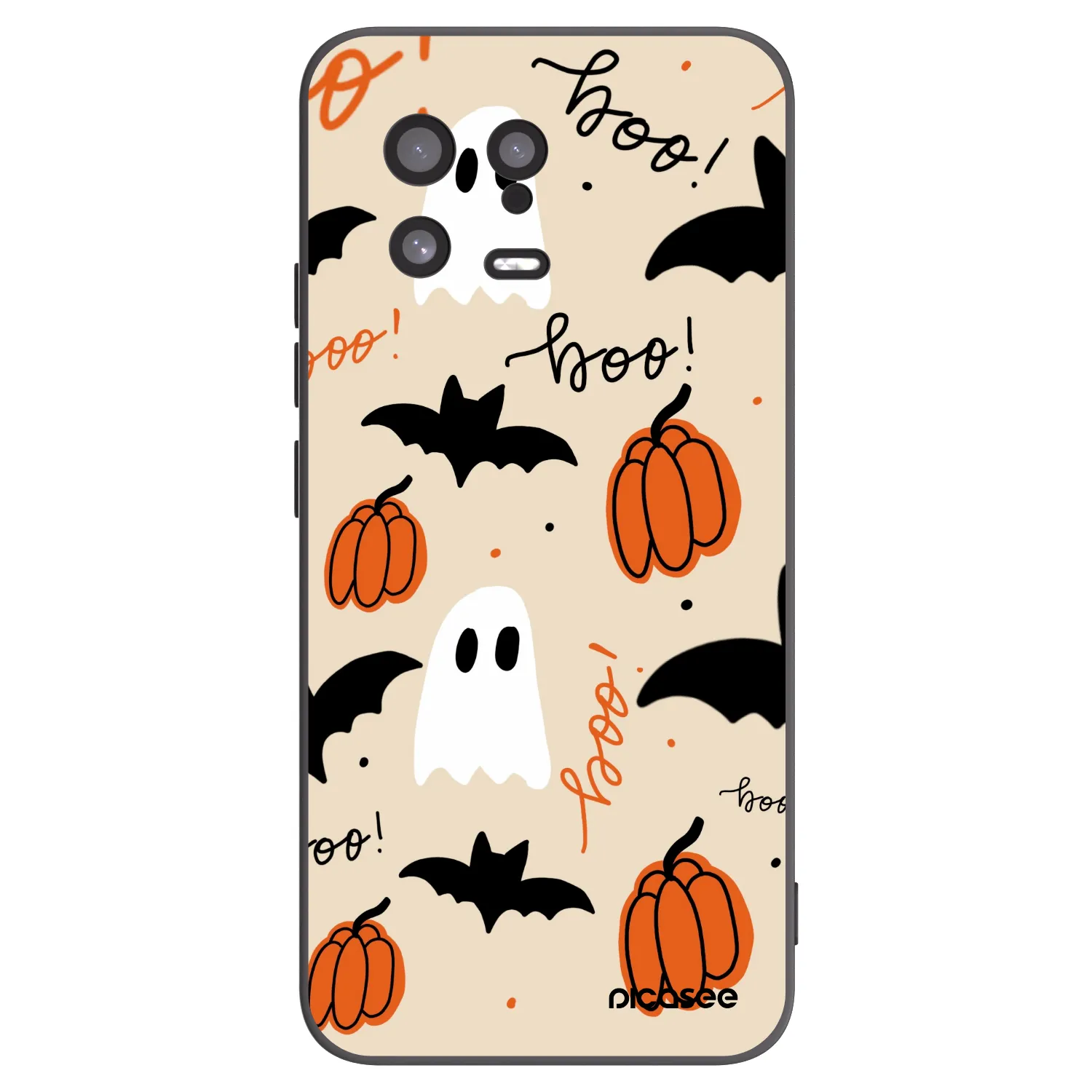Picasee silikonový černý obal pro Xiaomi 13 - Halloween 26