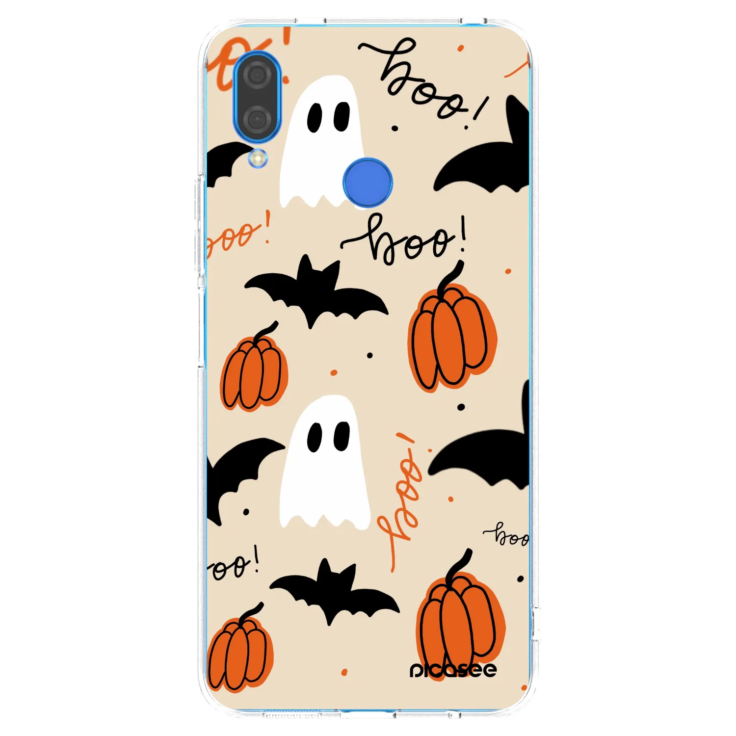 Picasee silikonový průhledný obal pro Huawei Nova 3i - Halloween 26
